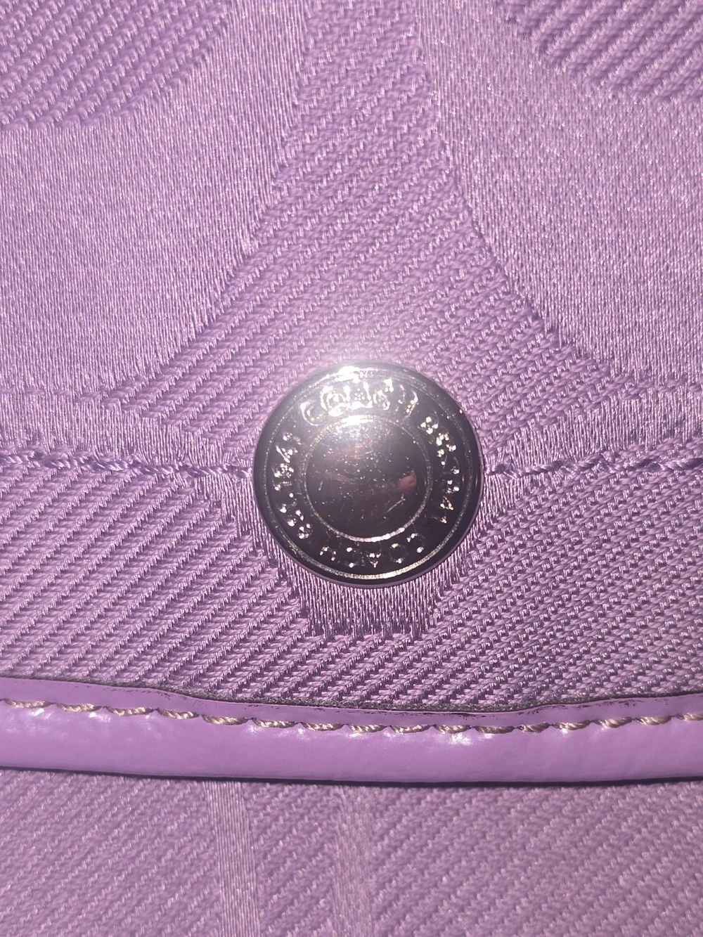 ✨ Coach Kyra Daisy Signature Crossbody Messanger Bag Lavender Lilac Y2K W/ COA